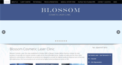 Desktop Screenshot of blossomcosmeticlaserclinic.com
